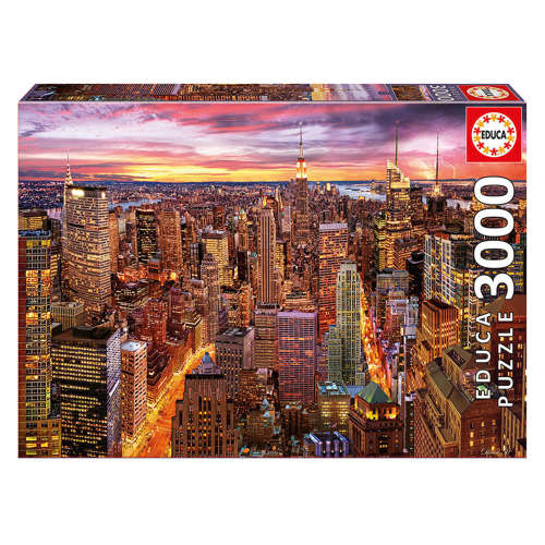 Educa Manhattan látképe Puzzle 3000db 30476494