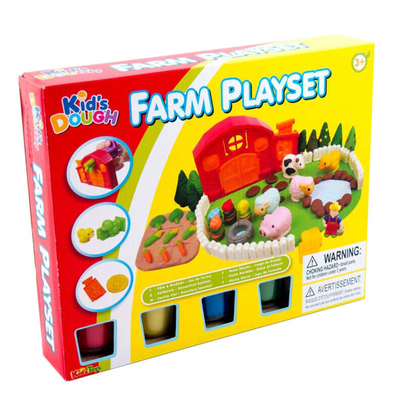 Kid's Dough Gyurmakészlet 20db - Farm