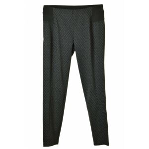 Comma Grey Patterned Women's Trousers – 42 EU 130489845 - Comma