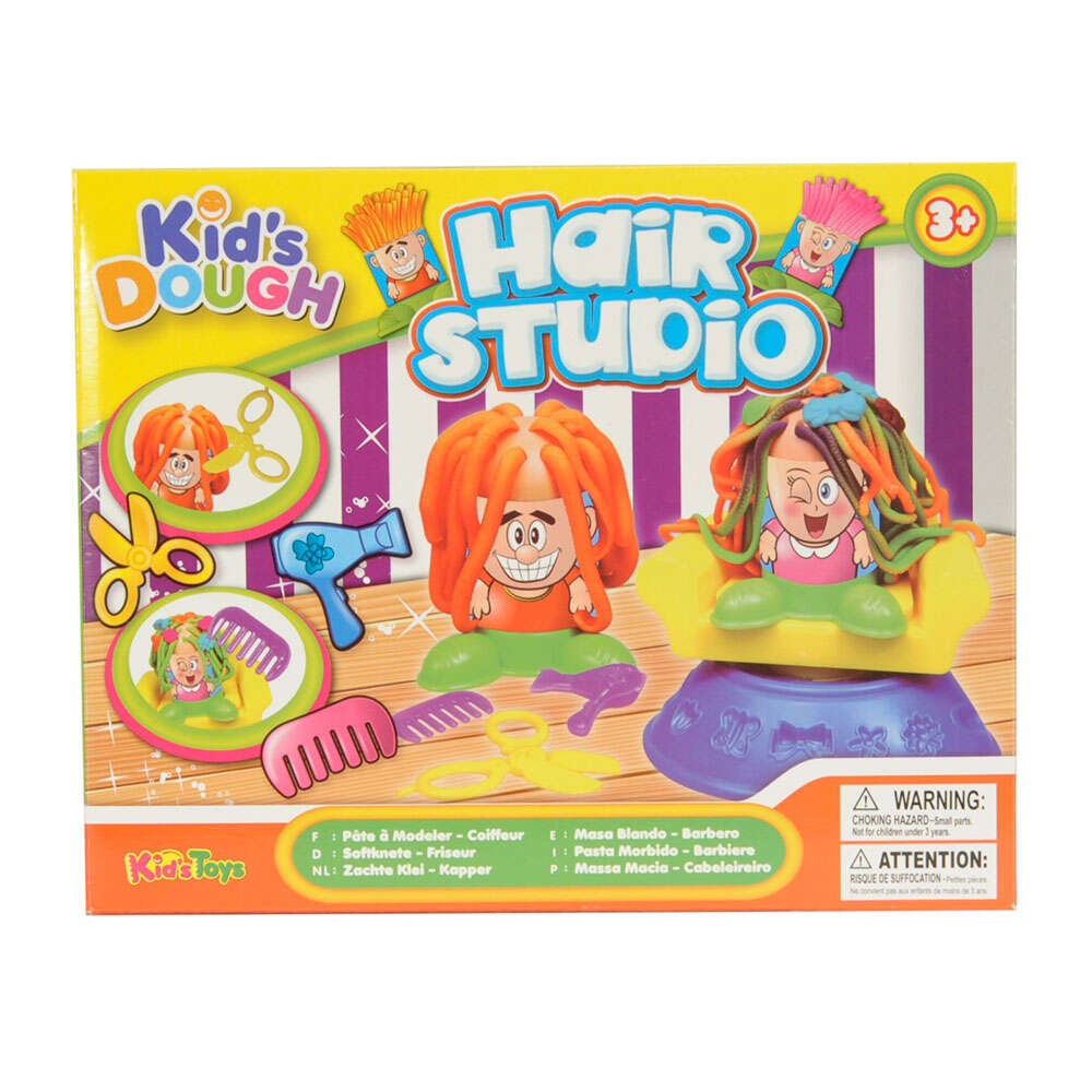 Kid's Dough Gyurmakészlet 18db - Fodrászat