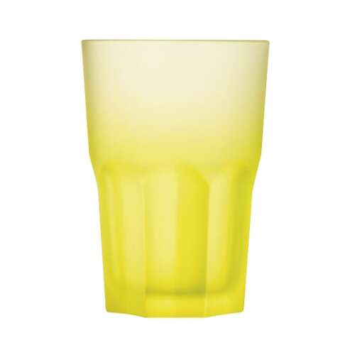 Luminarc Techno Colors sárga 6 részes üveg pohár szett 6*4 dl 38033280