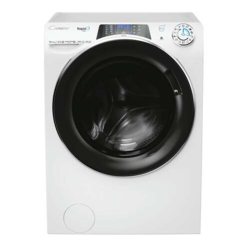 Candy RapidÓ PRO washing machine, white, front loading, 14kg capacity