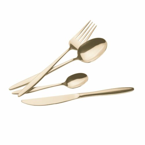 Berlinger Haus Gold Cutlery Set, 24-piece on white background