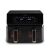 Berlinger Haus Black Rose double air fryer, angled view