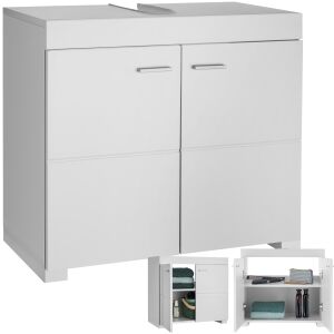 Idris Under-Sink Cabinet, 2 Shelves, 35 kg Load Capacity 118564240 - Bathroom cabinet
