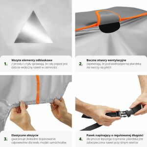 Hail-Proof, Waterproof, Breathable Car Cover 112376871 - Tarpaulin