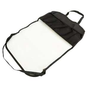 Hátsó ülésére akasztható autós tároló/rendszerező, 108 x 33 cm, fekete