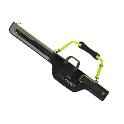 REAXE DualCASE 165cm feeder botzsák, fekete és zöld színben, vállpánttal - Botzsák