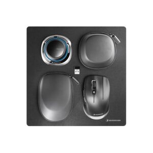 3Dconnexion SpaceMouse Wireless Kit 2: 3D mouse, wireless mouse, receiver, and carrying cases - Mouse