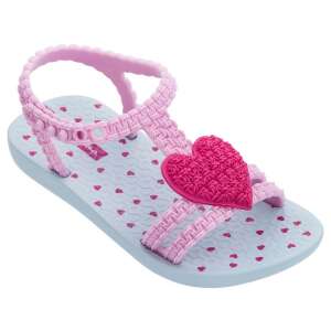 Ipanema My First Baby szandál kék és rózsaszín színben, szívvel díszítve - Ipanema