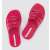 Az Ipanema Meu Sol Slide női rózsaszín papucs felülnézete