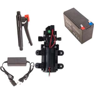 Univerzális nagyjavító készlet permetezőszivattyúkhoz 12L, 16L, 18L, 20L, akkumulátor, töltő, nyomószivattyú gallérral, lándzsa fogantyúval 105074733 - Micul Fermier