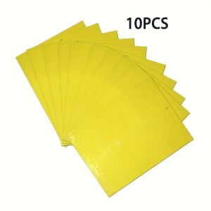 Rovarfogó Csapda balenie 10 kusov, žlté lepkavé pasce na hmyz - Prípravky proti škodcom