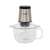 Home HGAP15 food chopper, 400W, 1.8L glass bowl, 2 buttons, 2 speed settings, STOP function, overheat protection, 2kg