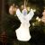 Home CDM16 LED angel Christmas tree ornament with warm white light