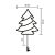 Home KID502WW Christmas tree window decoration dimensions
