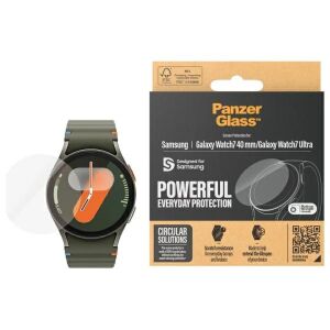 Szkło PanzerGlass Samsung Galaxy Watch Ultra 47mm/Watch7 40mm 113189306 - Akcesoria do inteligentnych zegarków