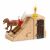 Schleich Dino Temple playset slide feature with dinosaur