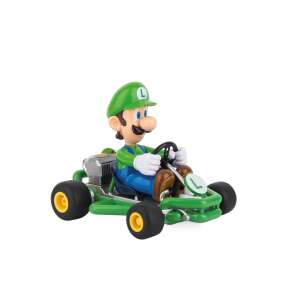 Carrera RC 2,4GHz Mario Kart Pipe Kart Luigi távirányítós autó, oldalnézet - Carrera