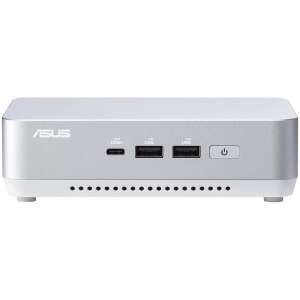 Asus NUC 14 Pro Plus Mini PC, argintiu, vedere din față - ASUS Mini PC