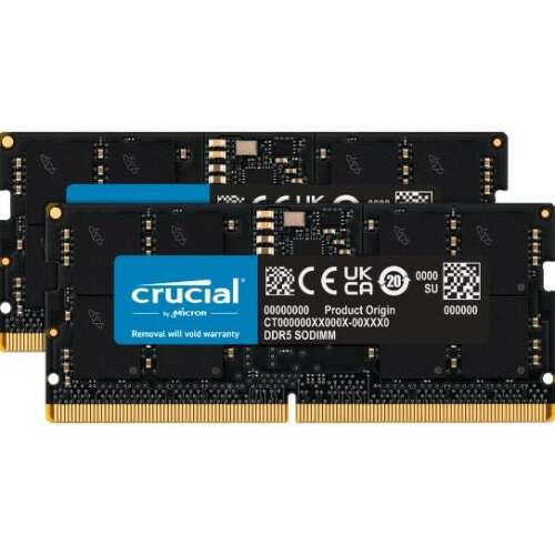 Crucial CT2K32G56C46S5 64 GB 2 x 32 GB DDR5 5600 MHz memória 105113438