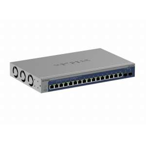NETGEAR XS516TM Managed L2/L3/L4 Gigabit Ethernet Switch, 16-Port, Grau - Netgear