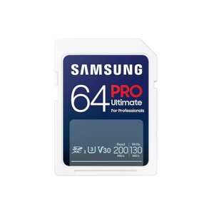 Karta pamięci Samsung PRO Ultimate 64GB SDXC UHS-I Class 3 - Karta pamięci