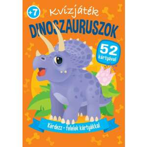 Dinoszaurusz Kvízjáték - 52 Kártya - 7+