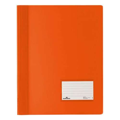 Durable Duralux A4 narancssárga gyorsfűző dokumentumok rendszerezéséhez