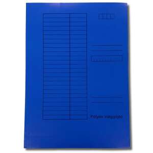 Kék A/4-es pólyás iratgyűjtő - Pólyás dosszié