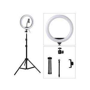 Ring fill light with tripod stand, phone holder, and remote control - LED Ring Light & Ring Lamp