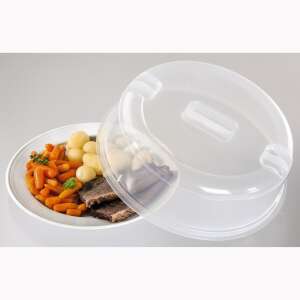 Priehľadný plastový kryt do mikrovlnnej rúry, kryt do mikrovlnnej rúry na ohrievanie jedla, kryt do mikrovlnnej rúry na zabránenie striekajúcej potravy - Príslušenstvo pre mikrovlnné rúry