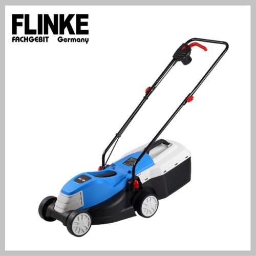 Flinke FK-6101 elektromos fűnyíró, 1000W, 320mm vágási szélesség, 3 állítható vágási magasság, 25L fűgyűjtő