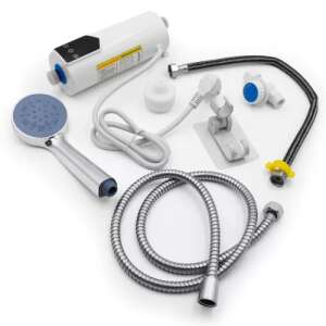 SHARB RYK-006 instant hot water heater kit, includes shower head, hose, and installation accessories - Shower head