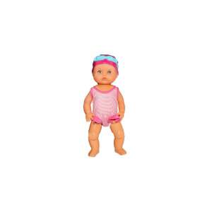 Swimming baby doll, girl, pink swimsuit, swimming cap, goggles, floating doll, bath toy - Nonbrand Baba
