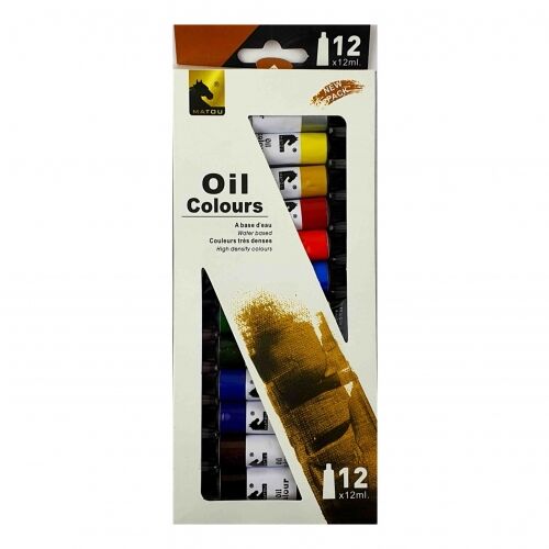 Matou Oil Paint Set 12 x 12ml 131544641