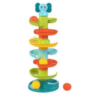 Huanger Elefántos Golyóleejtő Játék - 7 Szintes Színes Golyópálya - Golyópálya