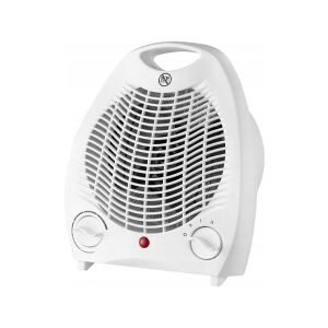 Weißer 2000W Heizlüfter mit Thermostat - Nonbrand Heizstrahler