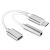 USB-C-3,5 mm audio jack és töltő adapter 105137569