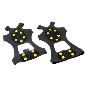 Pár csúszásgátló cipőtalp tüskékkel téli sétákhoz és túrázáshoz. - Csúszásgátló cipőtalp