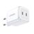 Adaptér Ugreen CD294, GaN, 2x USB-C, 45W, QC, PD, biely 105149604