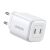 Incarcator retea rapid GaN UGREEN CD294, 2x USB-C, PD QC, 45W, Alb 105149604