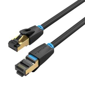 Vention IKABQ Cat 8 SFTP Ethernet cable, 20 meters, black, with gold-plated RJ45 connectors - Cable