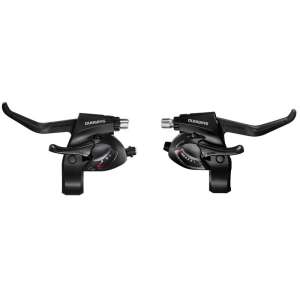 Shimano Tourney 3x7 sebességes kerékpár váltókar szett, fekete - Kerékpár hajtás