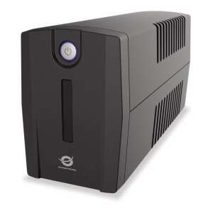 Conceptronic ZEUS07E Line Interactive UPS, 1 kVA, 600 W, 4 AC Outlets - Uninterruptible Power Supplies (UPS)