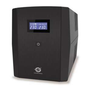 Conceptronic ZEUS08EM 1.5 kVA Line Interactive UPS with 5 AC Outlets - Uninterruptible Power Supplies (UPS)