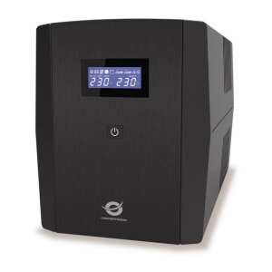 Conceptronic ZEUS08E 1.5 kVA Line Interactive UPS with 6 AC Outlets - Uninterruptible Power Supplies (UPS)