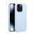 Simply Roar iPhone 16 Pro Max Kék Szilikon Tok Telefonon - Elölnézet