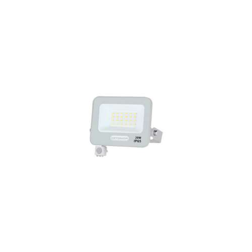 Optonica 20W LED Flutlicht mit Bewegungssensor, IP65, weiß, 1800 Lumen