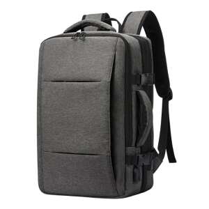 Rucsac pentru laptop Dollcini pentru bărbați, impermeabil, de călătorie, de zi cu zi, gri - Genți și huse laptop